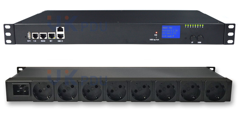 8 way Smart PDU, German Type ,SCHUKO sockets