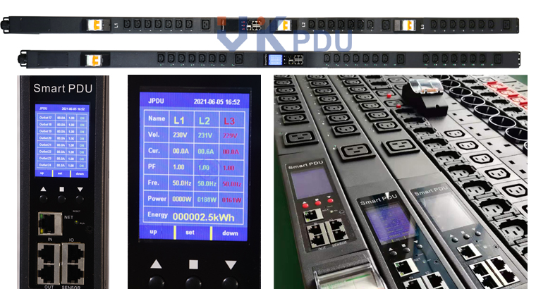 3Phase Switched PDU,21xIEC320 C13 Port  3xIEC320 C19 Port