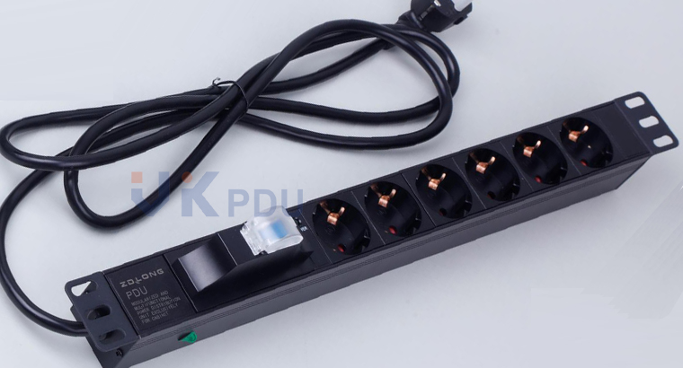 6WAY German SCHUKO Power distribution unit(PDU) 