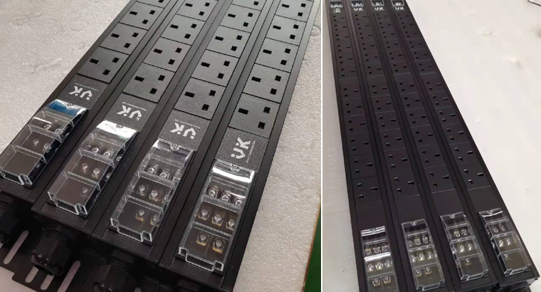 3Phase Double input 63A 12way UK  Mainly used for bitcoin mining