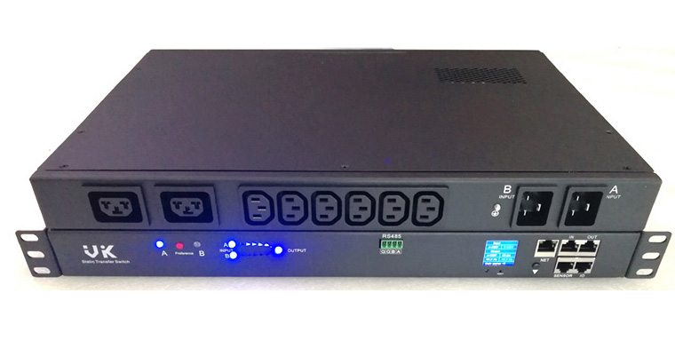 STS web page operation interface.